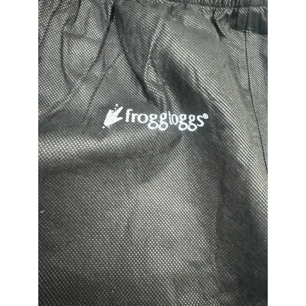 Frogg Toggs Pro Action Rain Pants Mens 2XL Black Waterproof PA83122-01 NWT